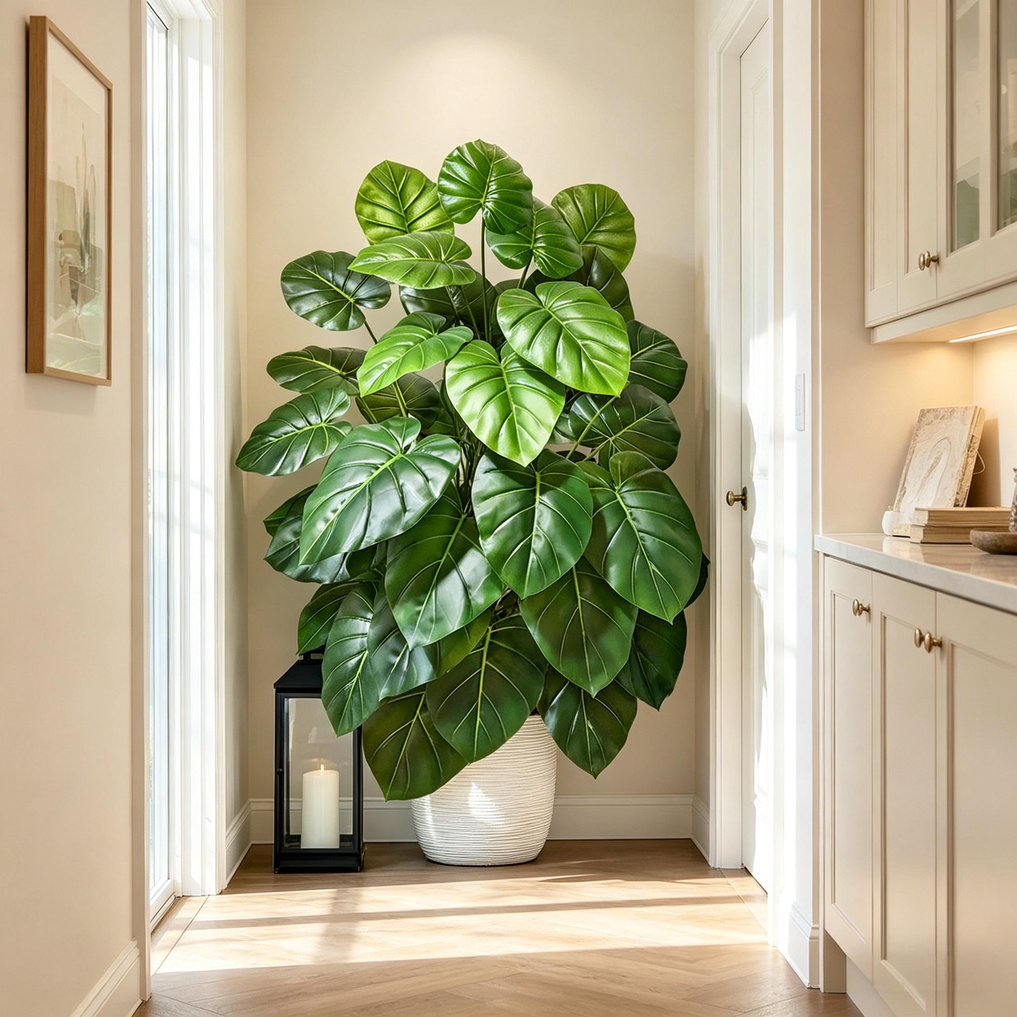 60-105cm Lifelike Artificial P - Dracaena Marginata ulasan dan harga