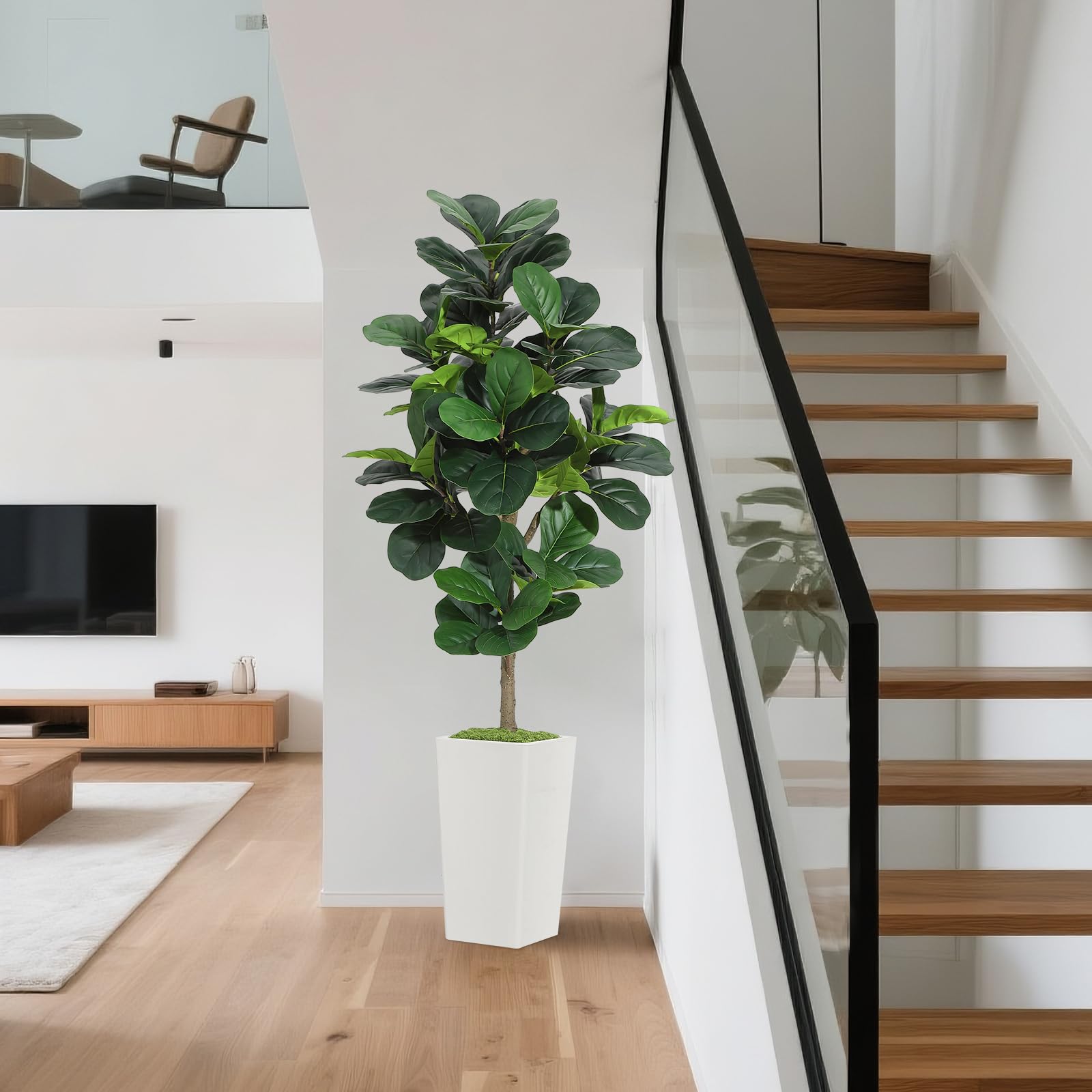 Artificial Fiddle Leaf Fig Tre - Ficus Lyrata Tree ulasan dan harga
