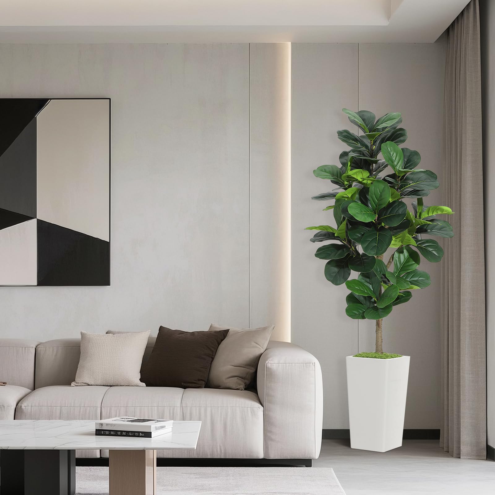 Artificial Fiddle Leaf Fig Tre - Ficus Lyrata Tree ulasan dan harga