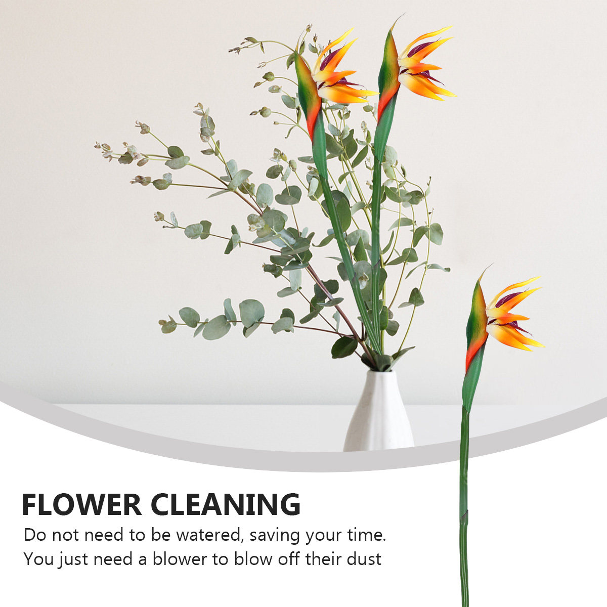 Faux Bird of Paradise Artifici - Bird Paradise Strelitzia ulasan dan harga
