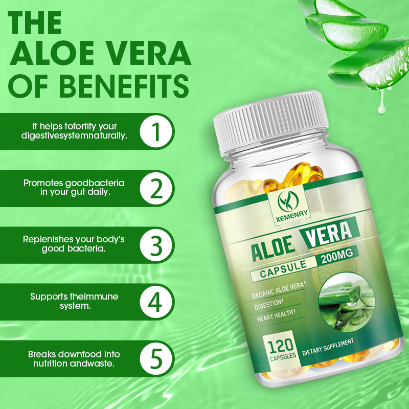 Aloe Vera Capsules - Help Prom - Aloe Vera Pot ulasan dan harga