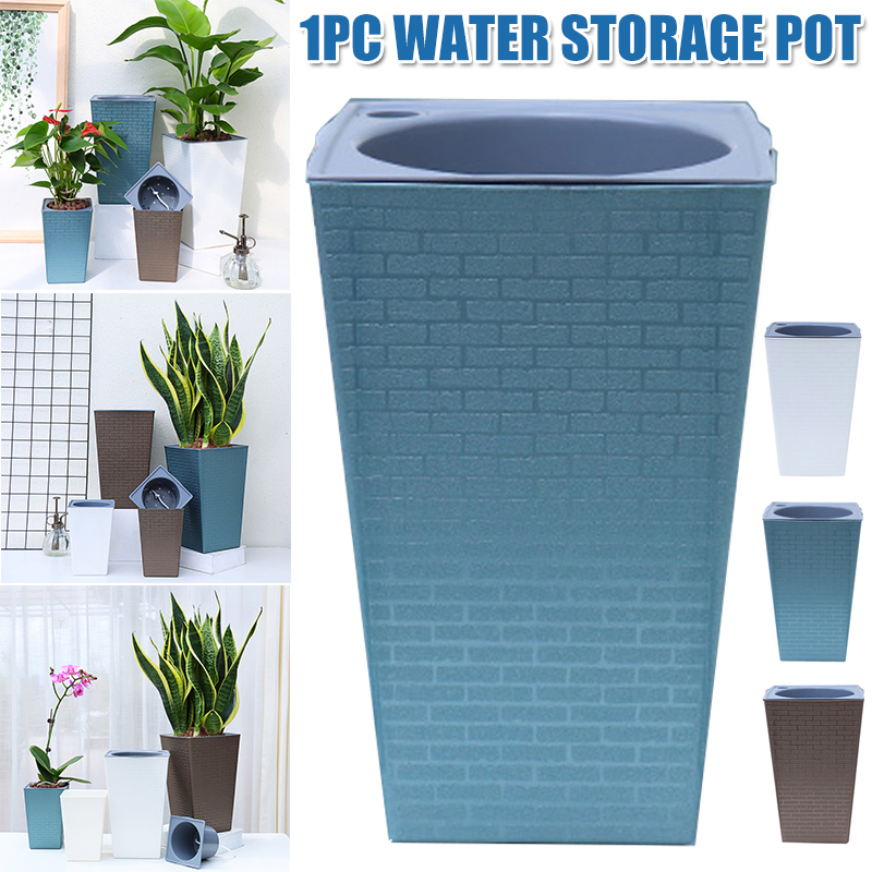 Brick Pattern Flowerpot Imitat - Aloe Vera Pot ulasan dan harga