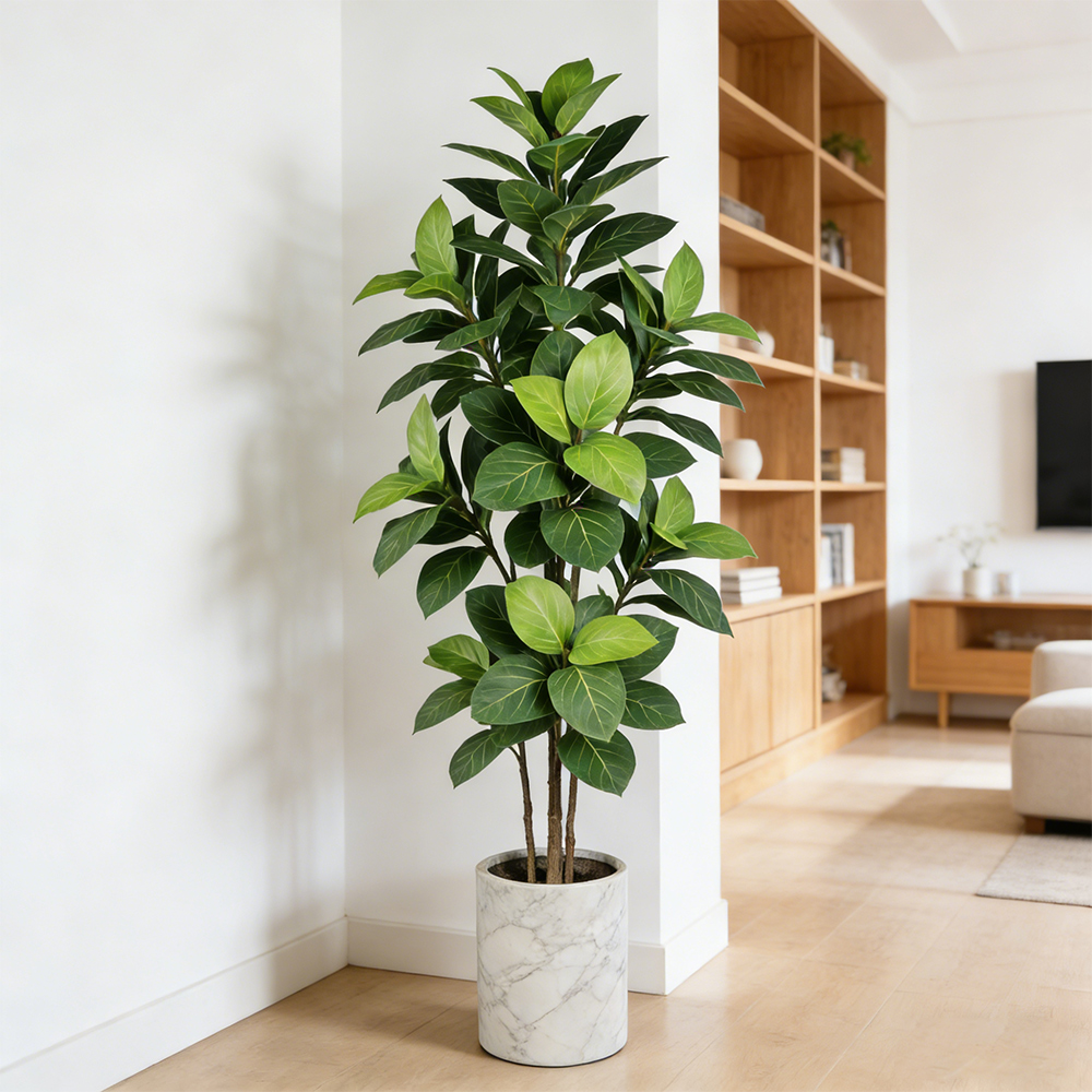70-130cm Artificial Ficus Plan - Ficus Lyrata Tree ulasan dan harga