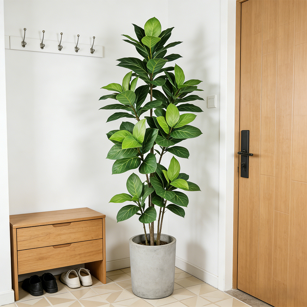 70-130cm Artificial Ficus Plan - Ficus Lyrata Tree ulasan dan harga