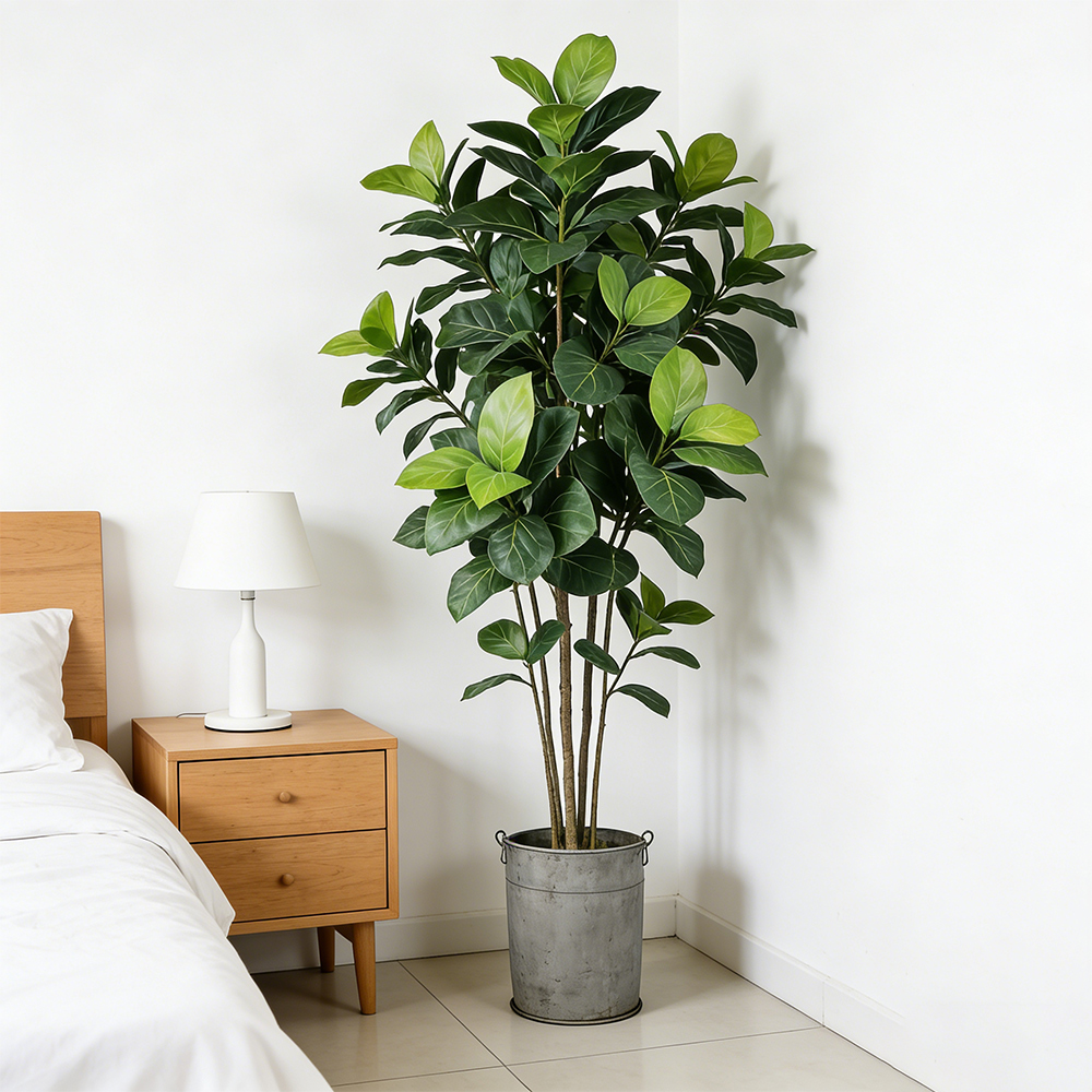 70-130cm Artificial Ficus Plan - Ficus Lyrata Tree ulasan dan harga