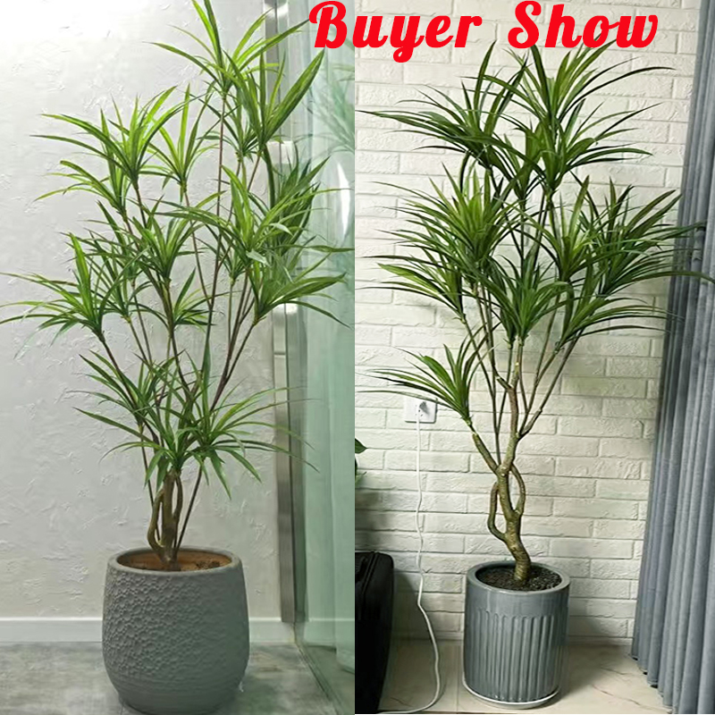 90-180cm Large Artificial Tree - Dracaena Marginata ulasan dan harga