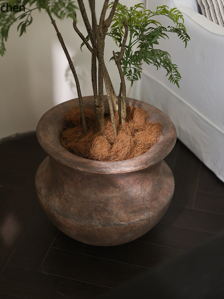 LYY  Floor Vase Green Plant Ar - Ficus Lyrata Tree ulasan dan harga