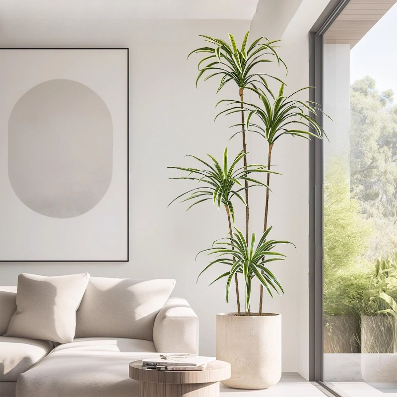 Artificial Dracaena Fake Plant - Dracaena Marginata ulasan dan harga