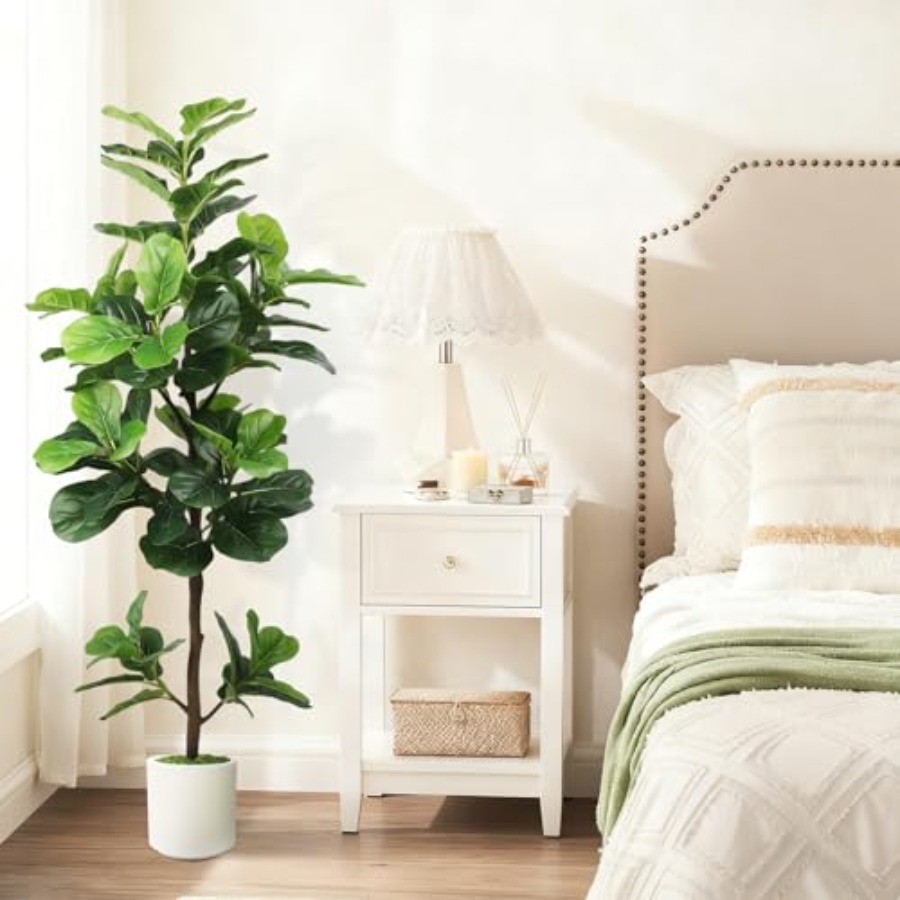 5Feet Artificial Fiddle Leaf F - Ficus Lyrata Tree ulasan dan harga