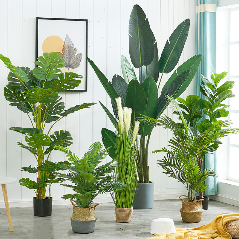 Simulation Palm Tree Artificia - Ficus Lyrata Tree ulasan dan harga