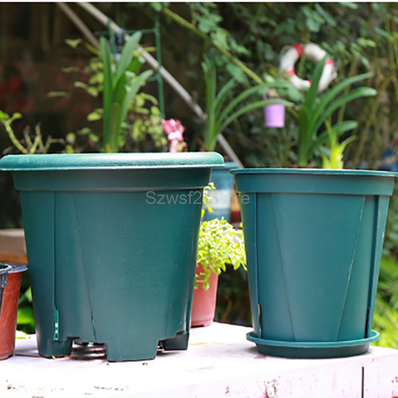 5/10pcs Green Plastic Plant Fl - Aloe Vera Pot ulasan dan harga
